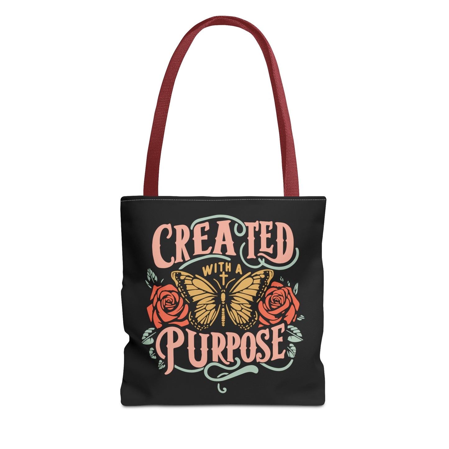 Created With A Purpose Fashion Tote Bag