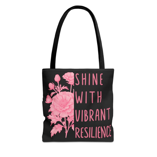 October Inspirational Birth Flower (Marigold) Fashion Tote Bag