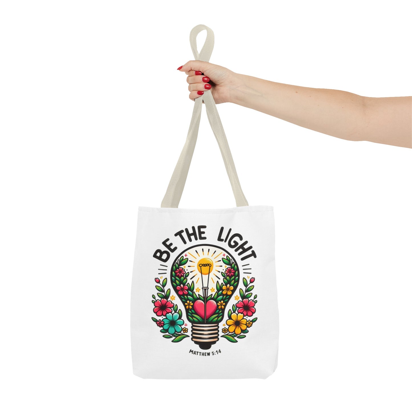 Be the Light Fashion Tote Bag