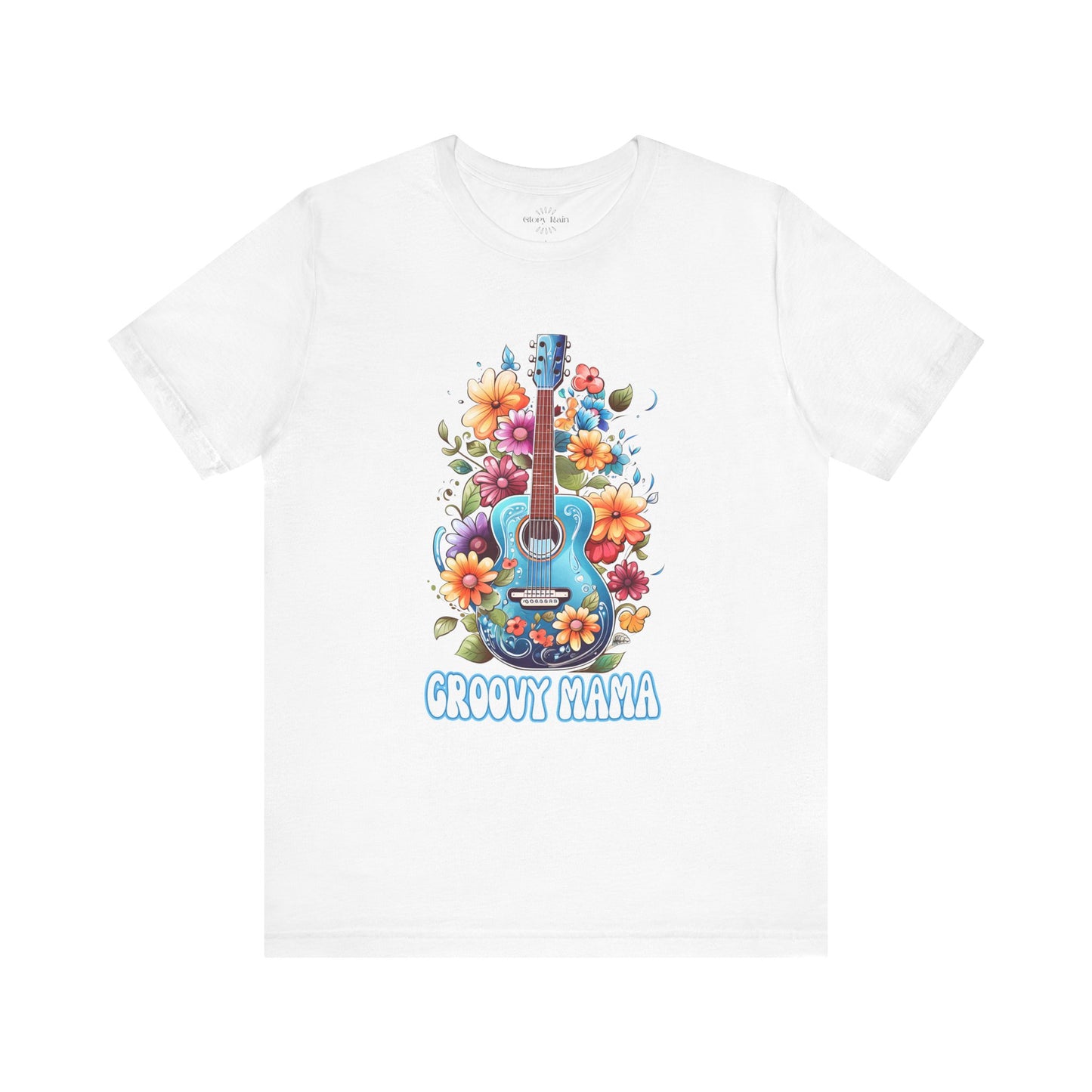Groovy Mama with Roses T-Shirt