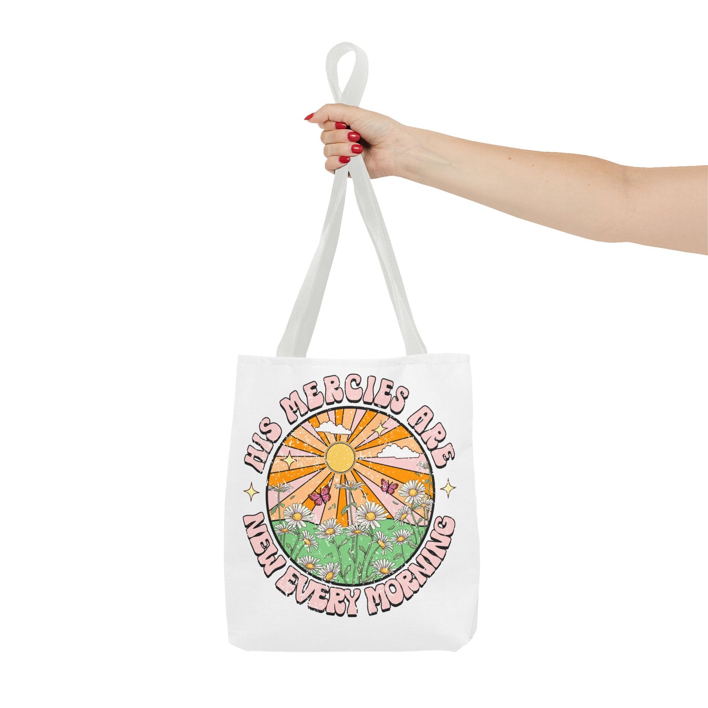 Christian Sunrise Fashion Tote Bag