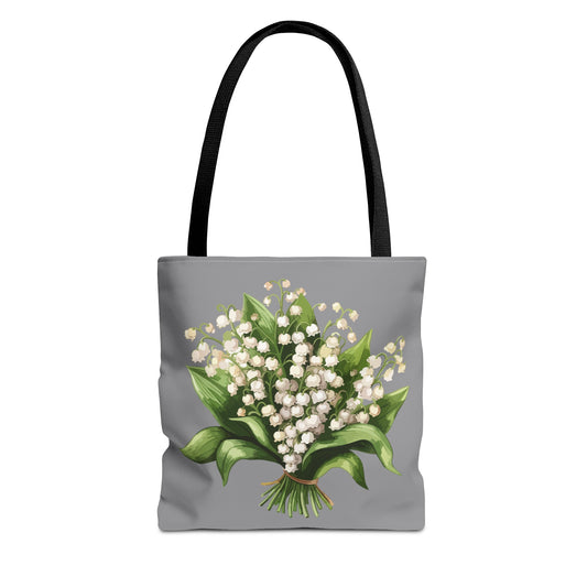 May Birth Flower (Lily of the Valley) Fashion Tote Bag