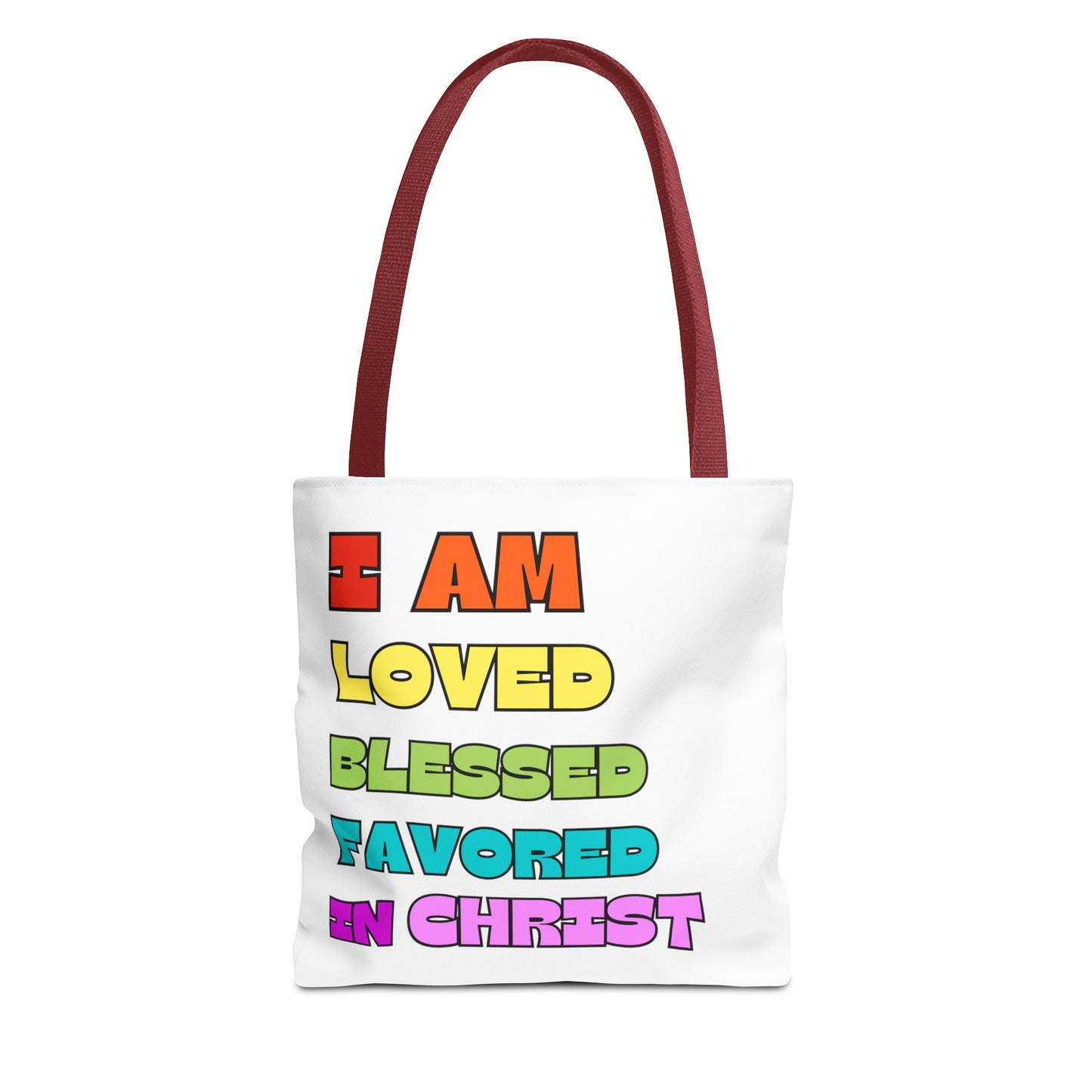 I Am Loved Fashion Tote Bag