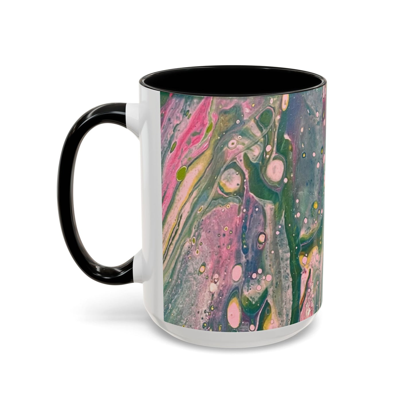 "God's Peace Will Reign" - Prophetic Fluid Art - 15 oz  Mug