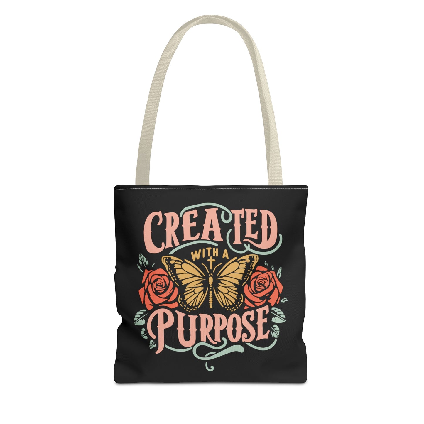 Created With A Purpose Fashion Tote Bag