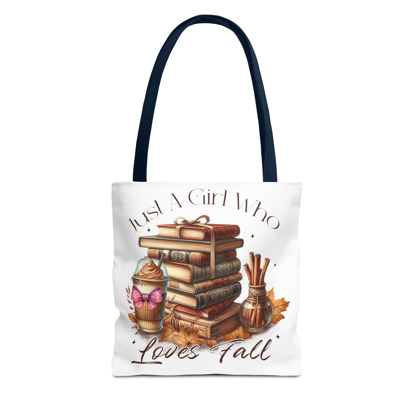 Just A Girl Who Loves Fall Fashion Tote Bag