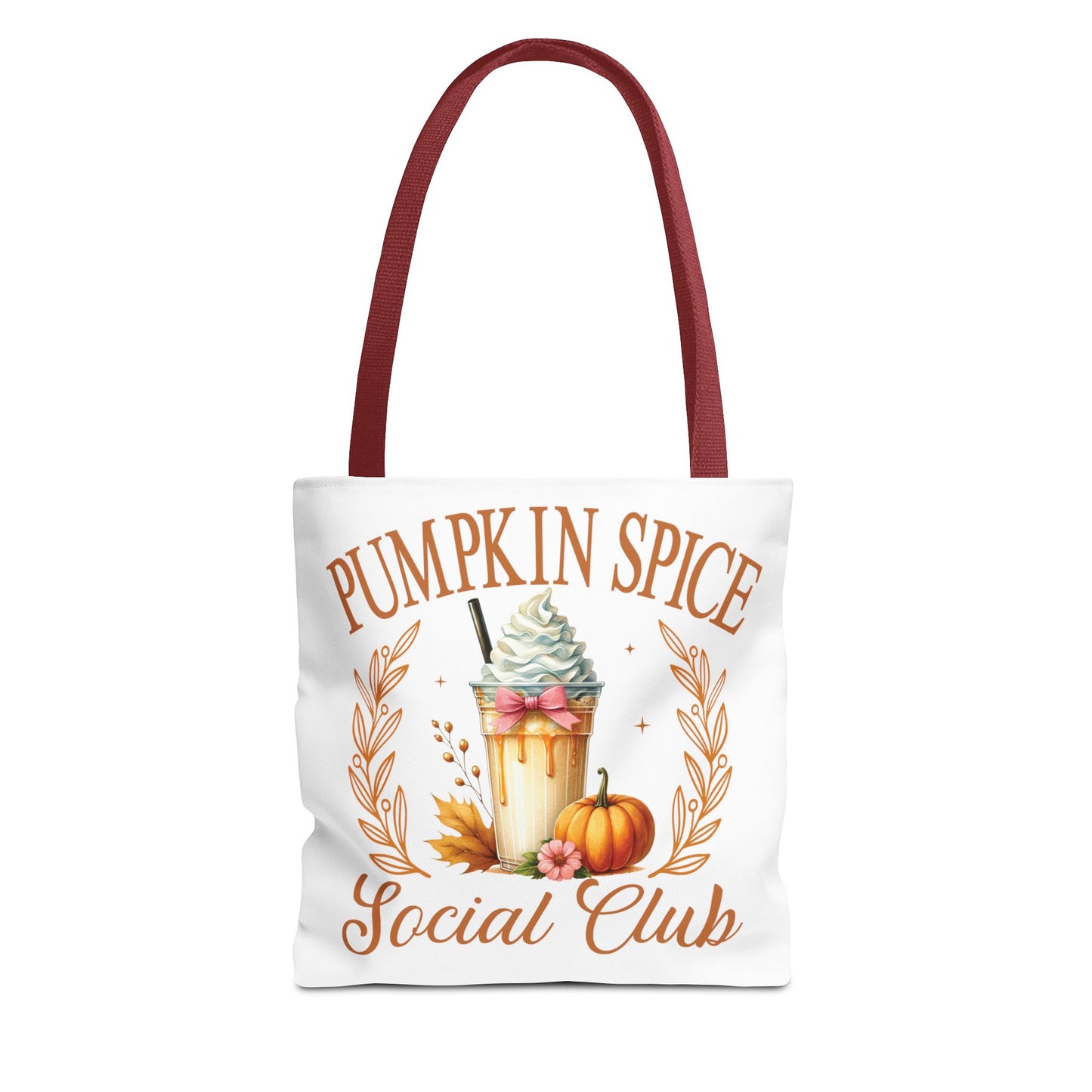 Pumpkin Spice Social Club Fashion Tote Bag