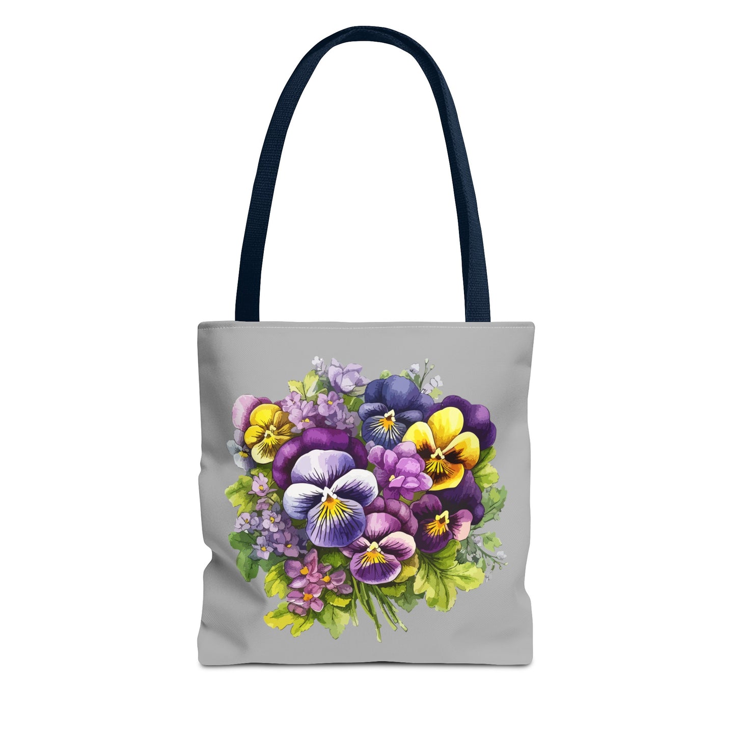 February Birth Flower (Violet) Fashion Tote Bag