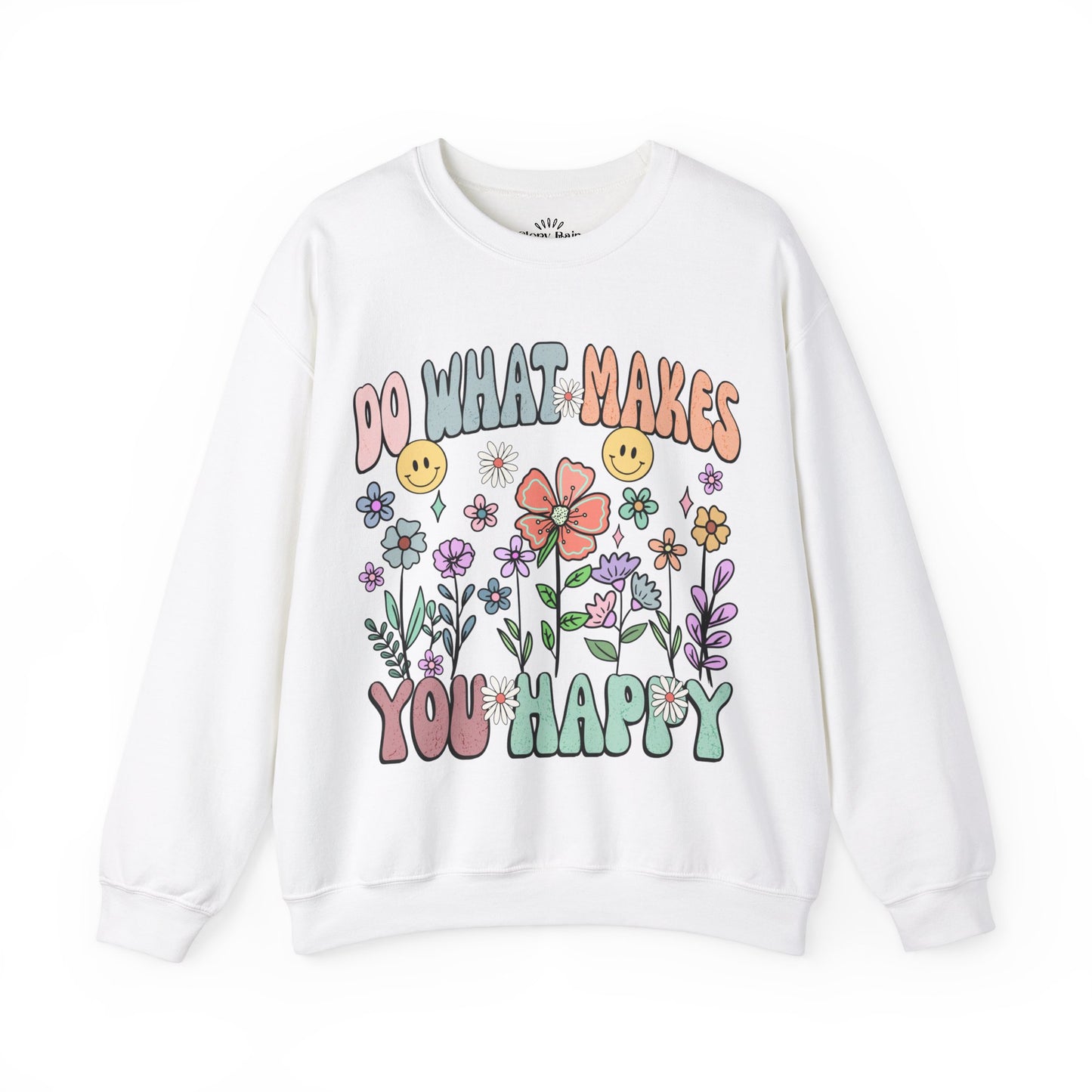 Do What Makes You Happy: Unisex Heavy Blend™ Crewneck Sweatshirt