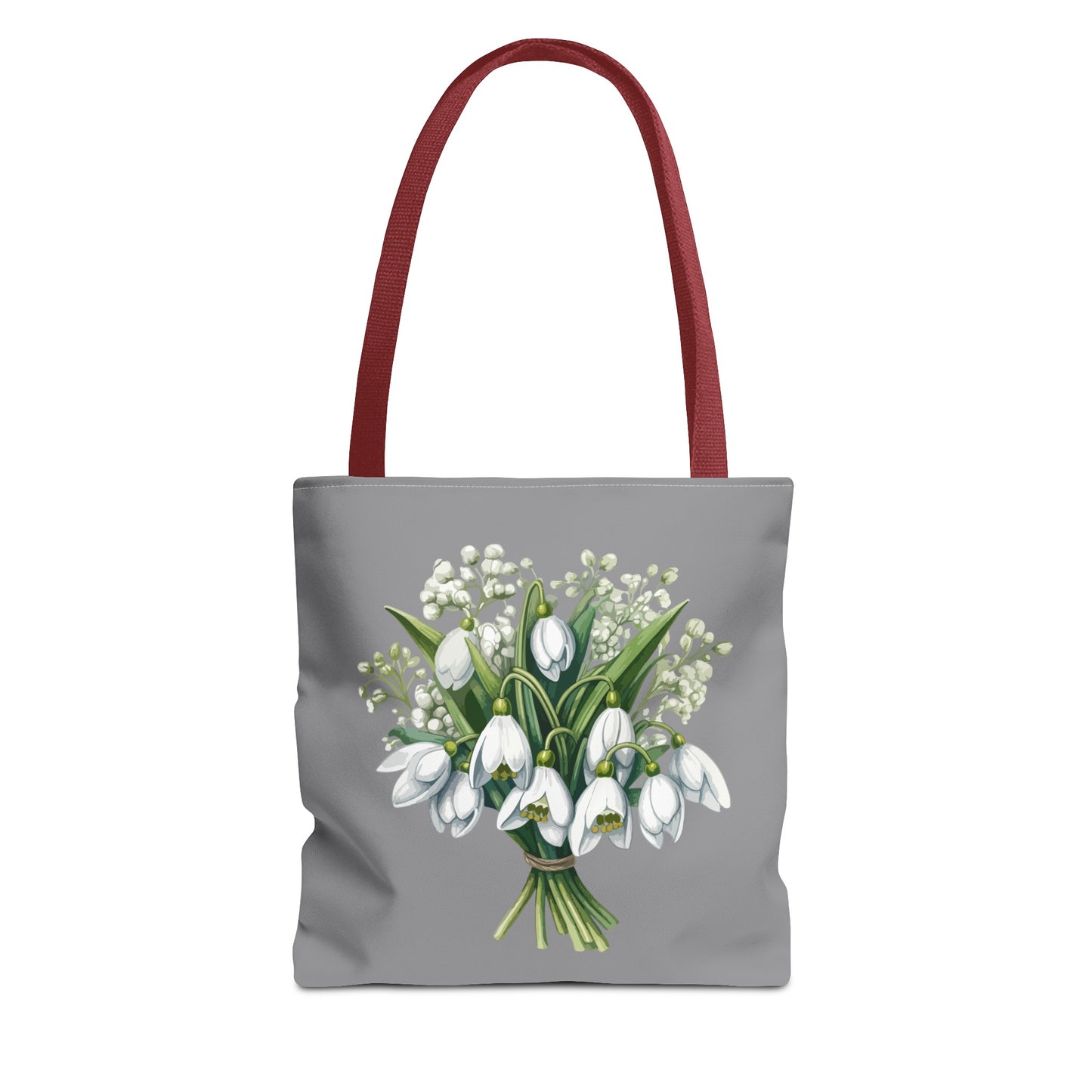 January Birth Flower (Snowdrop) Fashion Tote Bag