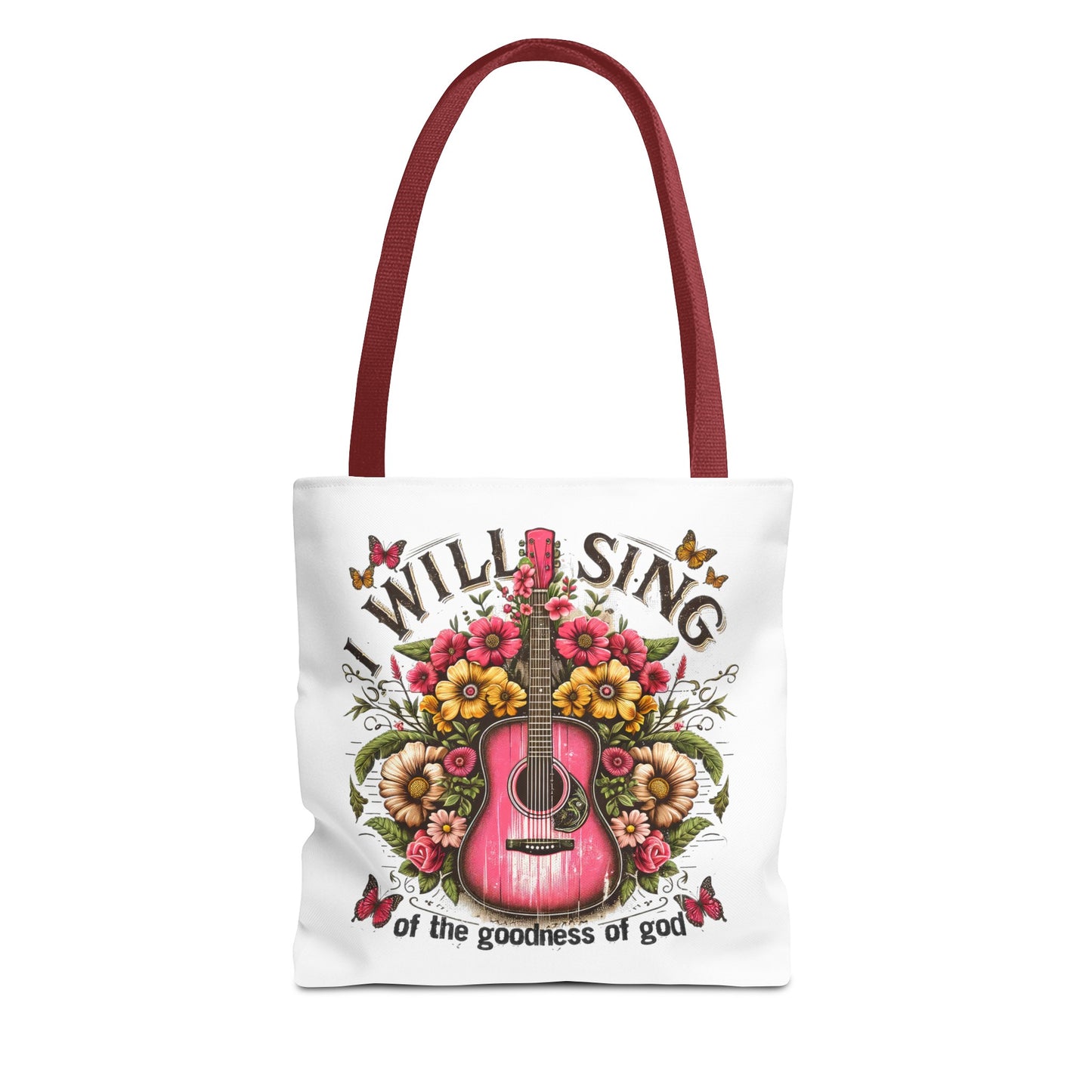 I Will Sing Fashion Tote Bag
