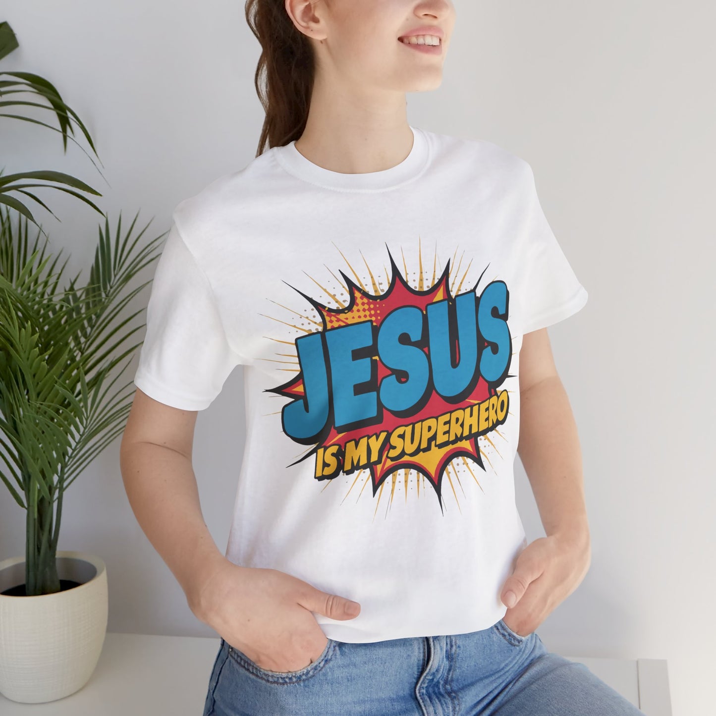 Jesus is My Superhero  T-shirt