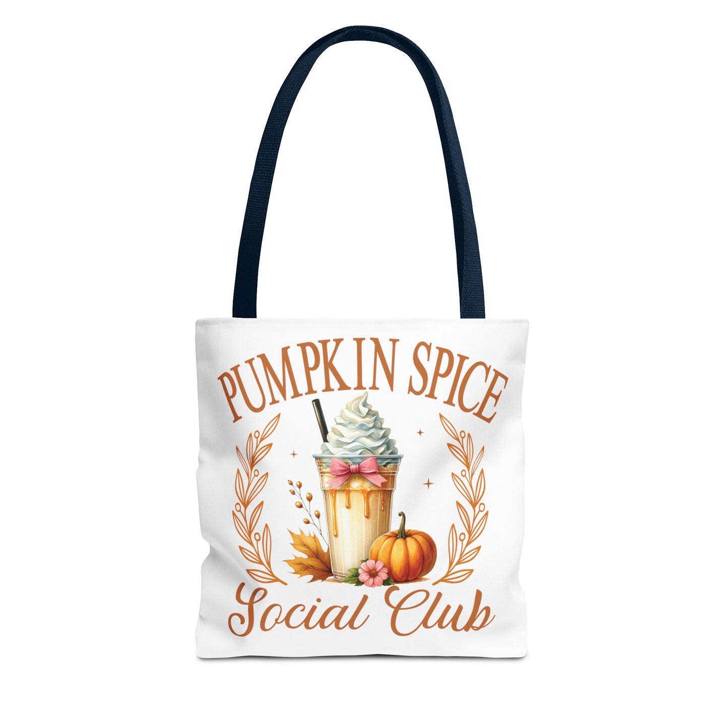 Pumpkin Spice Social Club Fashion Tote Bag