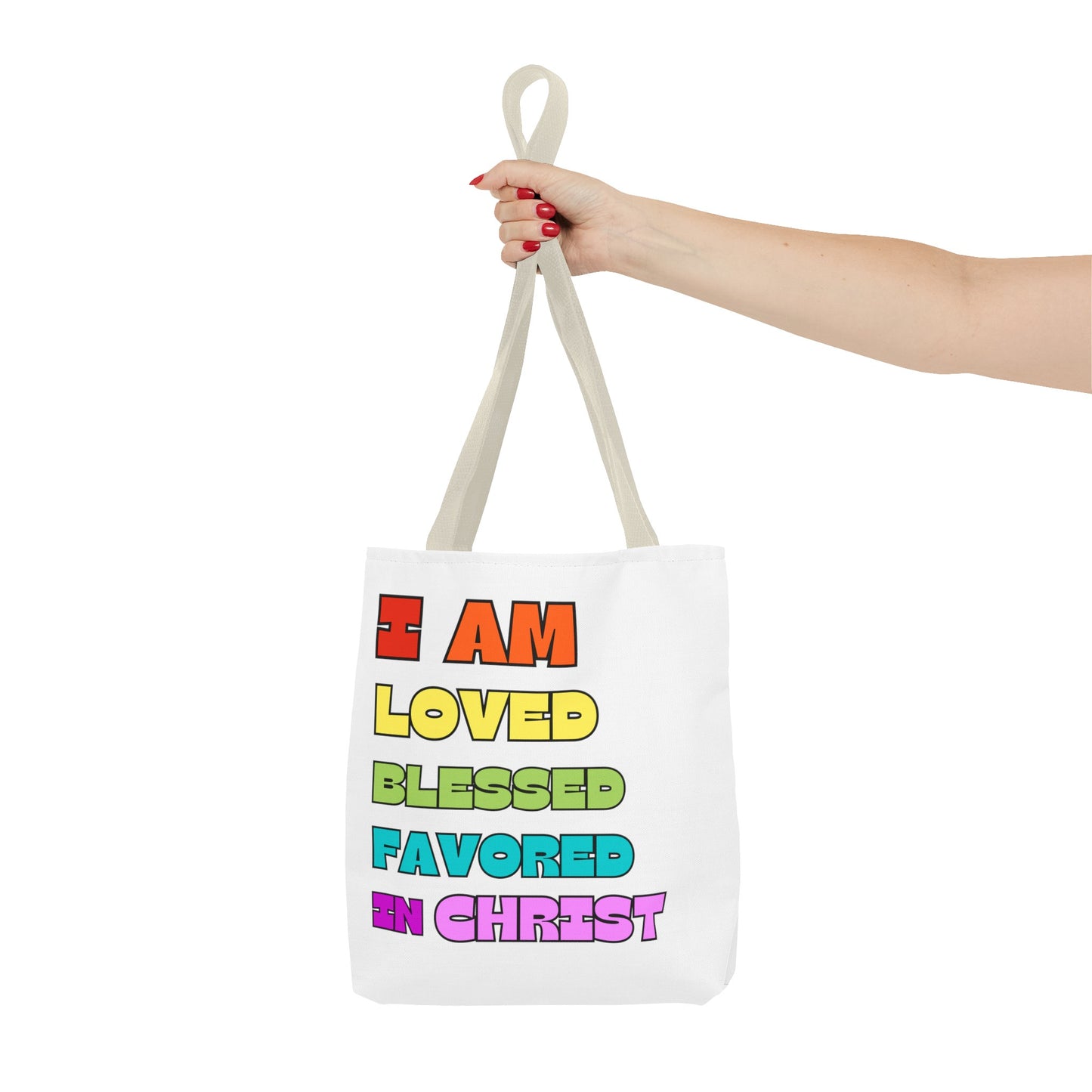 I Am Loved Fashion Tote Bag