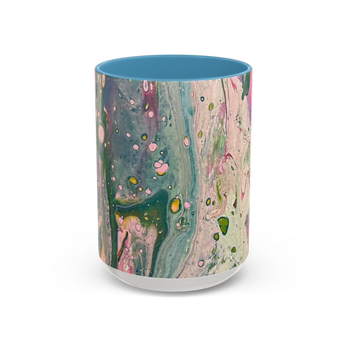 "God's Peace Will Reign" - Prophetic Fluid Art - 15 oz  Mug