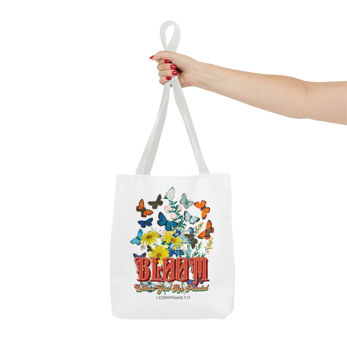 Bloom Where You Are Planted Tote Bag