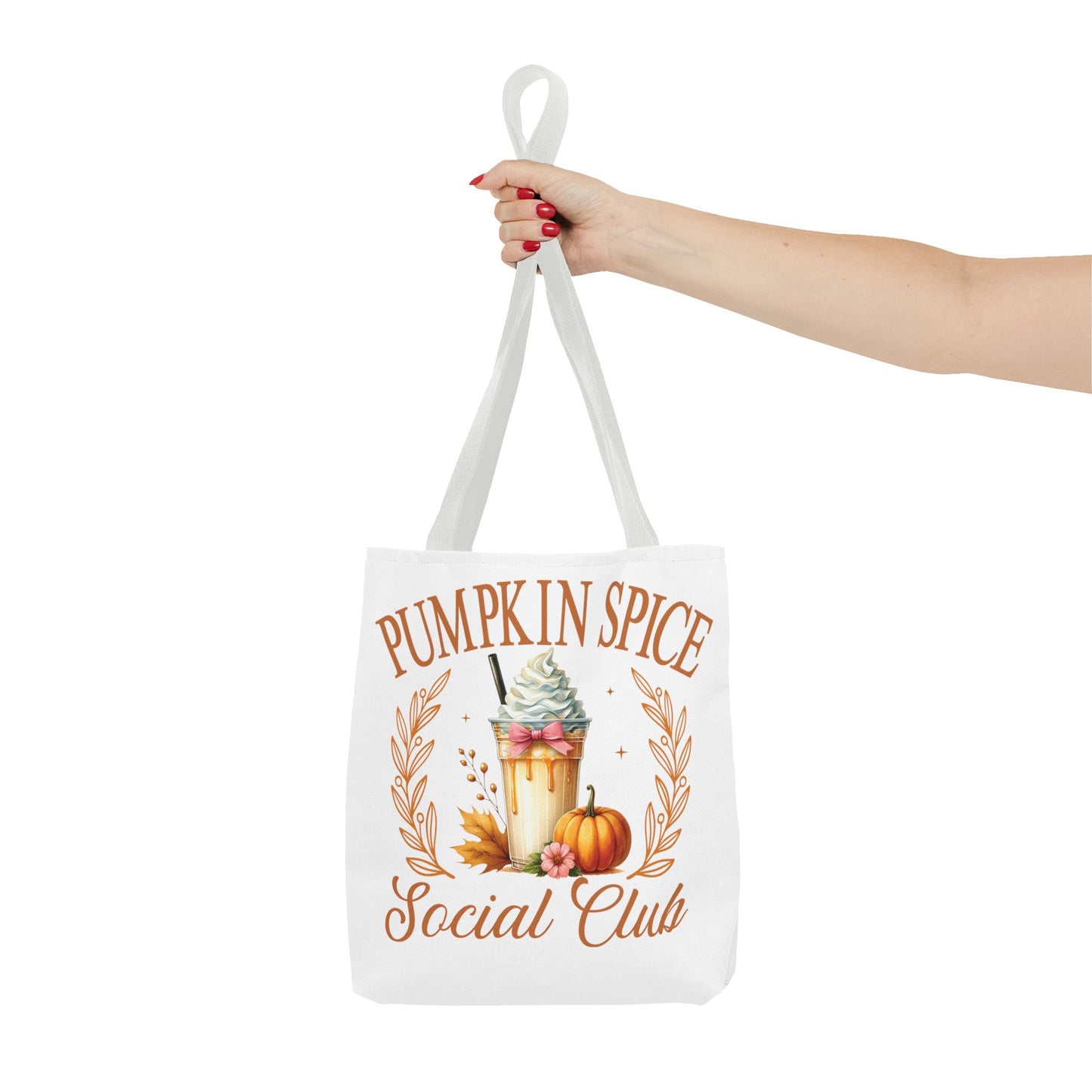 Pumpkin Spice Social Club Fashion Tote Bag