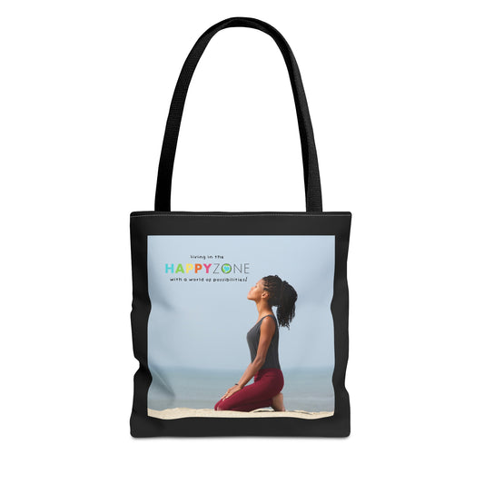 Living in the Happy Zone Fashion Tote Bag