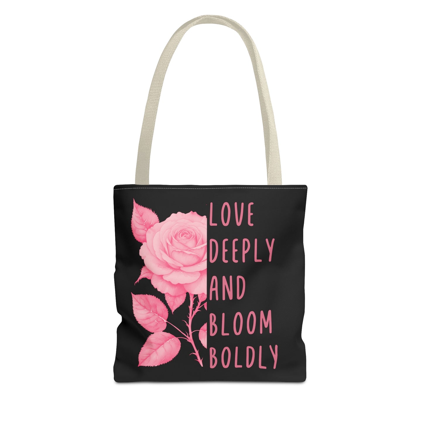 June Inspirational Birth Flower (Rose) Fashion Tote Bag