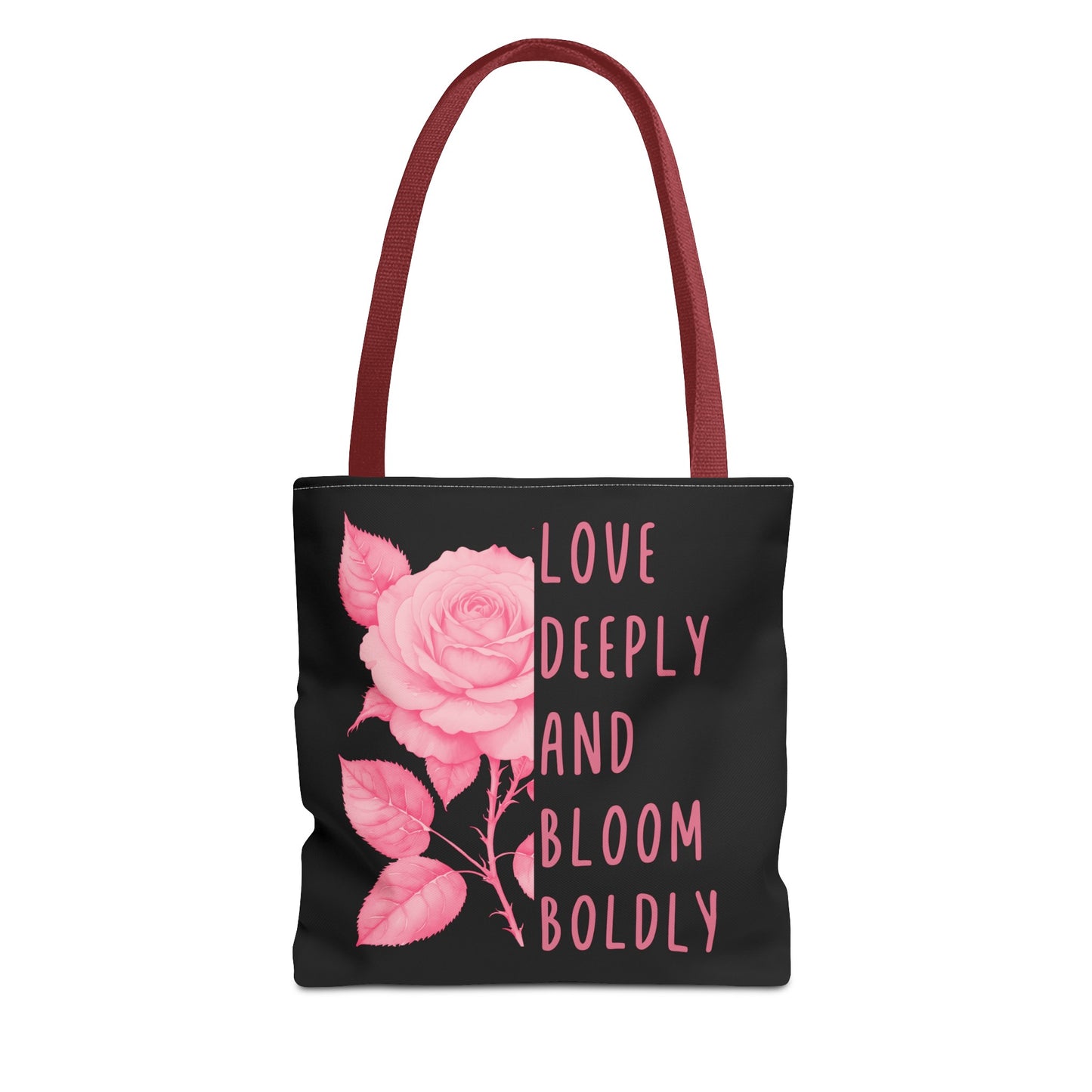 June Inspirational Birth Flower (Rose) Fashion Tote Bag