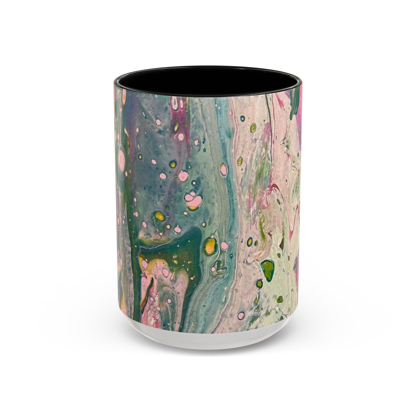 "God's Peace Will Reign" - Prophetic Fluid Art - 15 oz  Mug