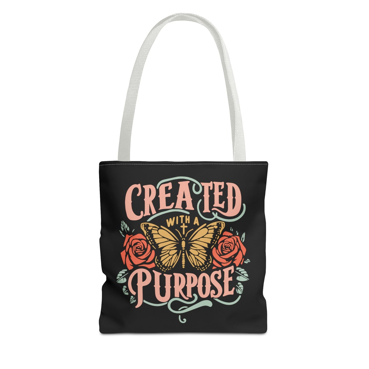 Created With A Purpose Fashion Tote Bag