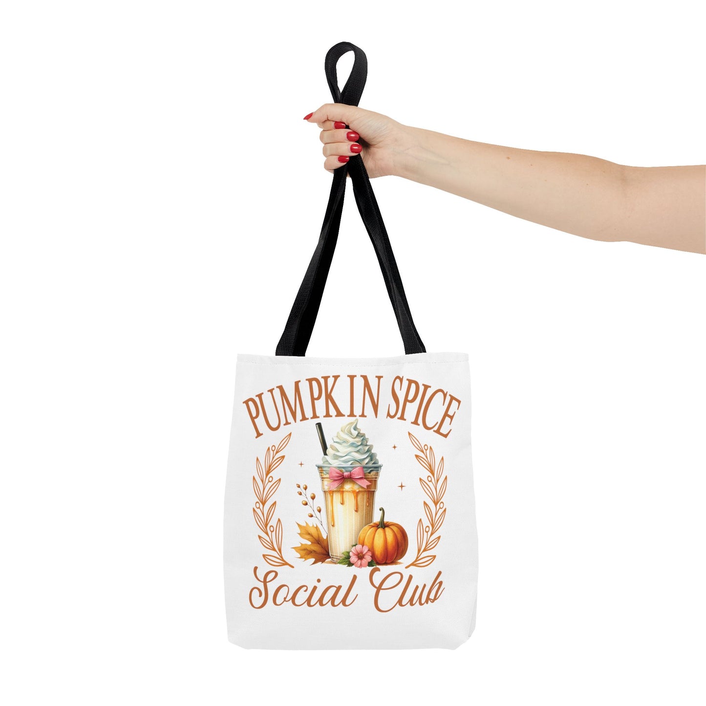 Pumpkin Spice Social Club Fashion Tote Bag