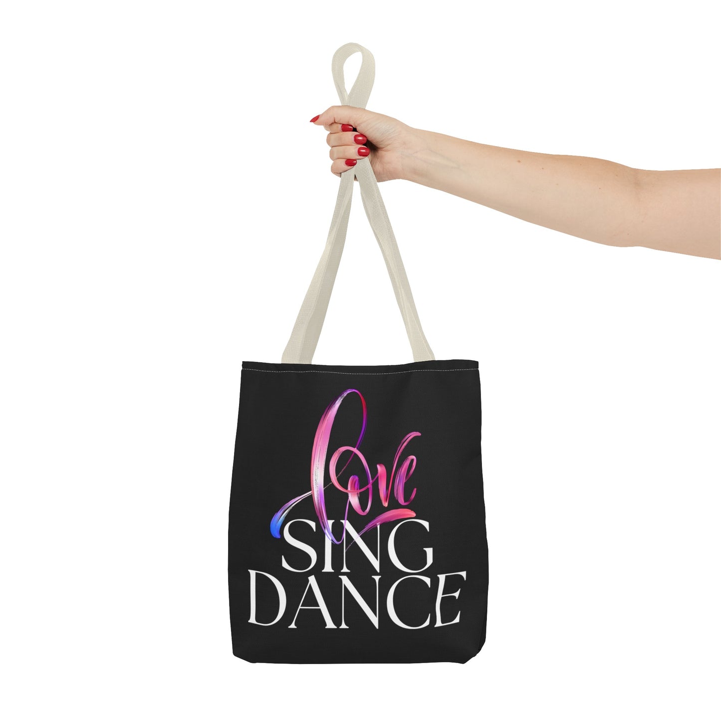 Love, Song, Dance Fashion Tote Bag