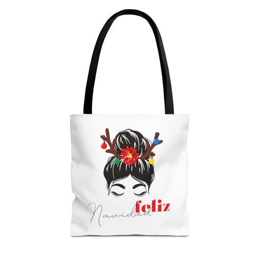 Feliz Navidad Fashion Tote Bag