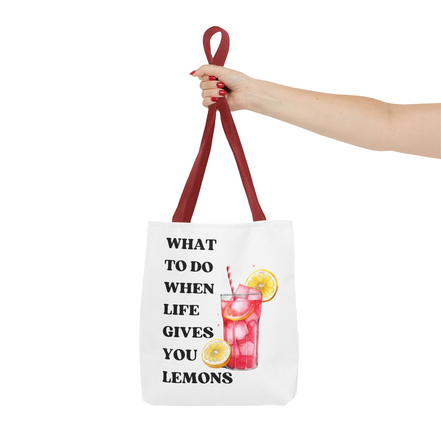 What To Do When Life Gives You Lemons Fashion Tote Bag