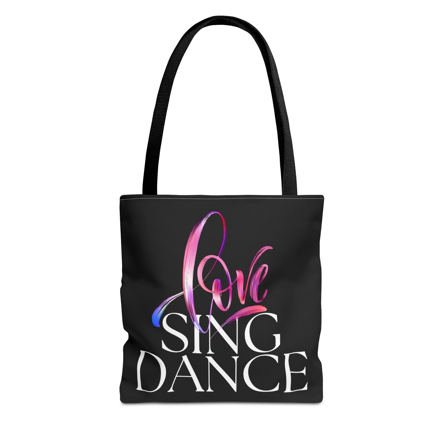 Love, Song, Dance Fashion Tote Bag