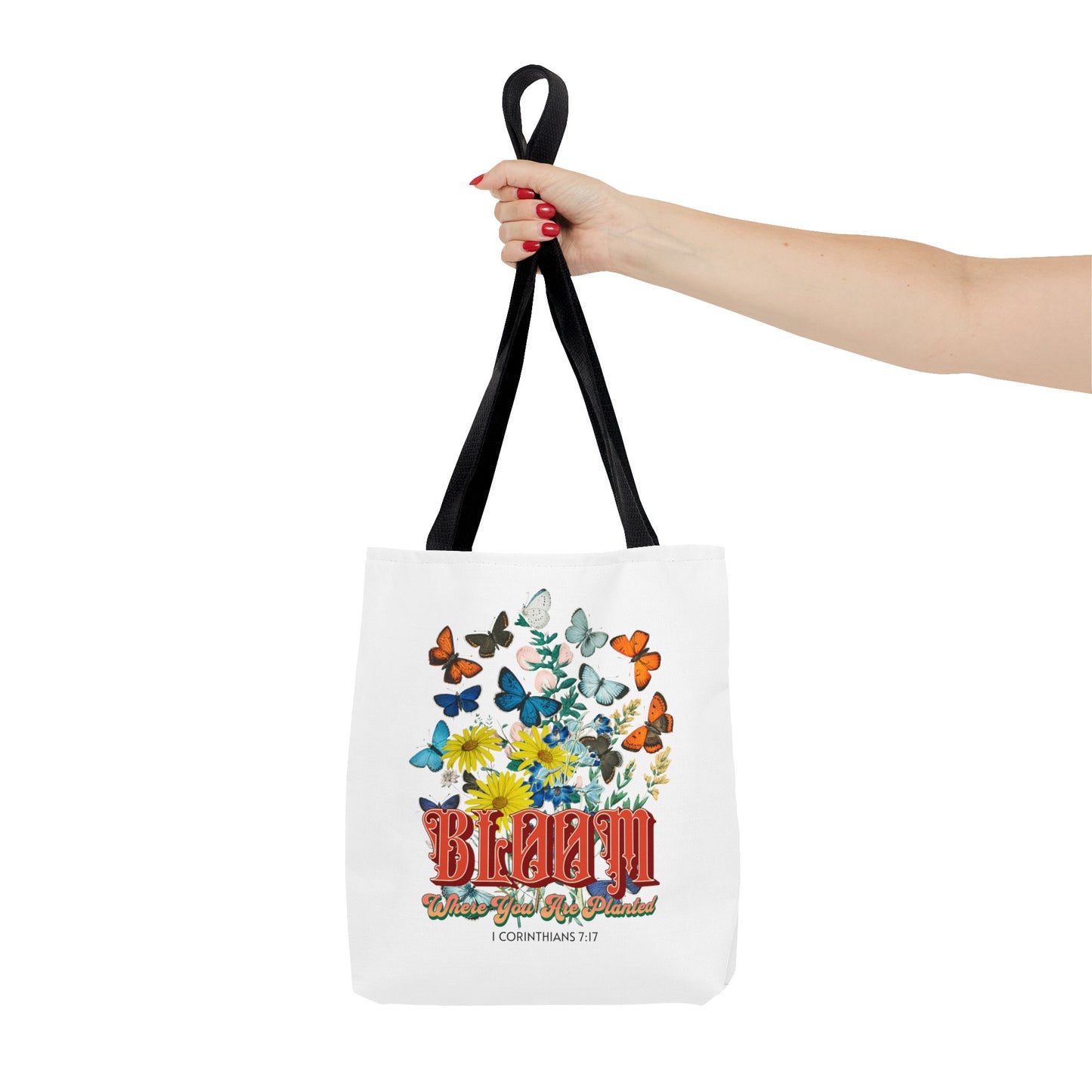 Bloom Where You Are Planted Tote Bag