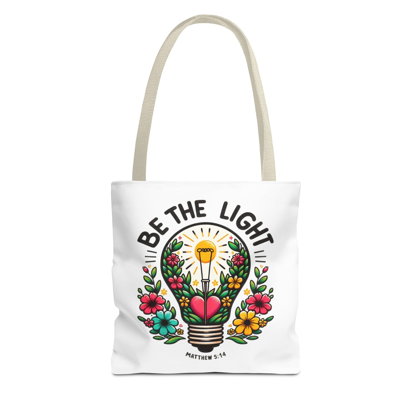 Be the Light Fashion Tote Bag