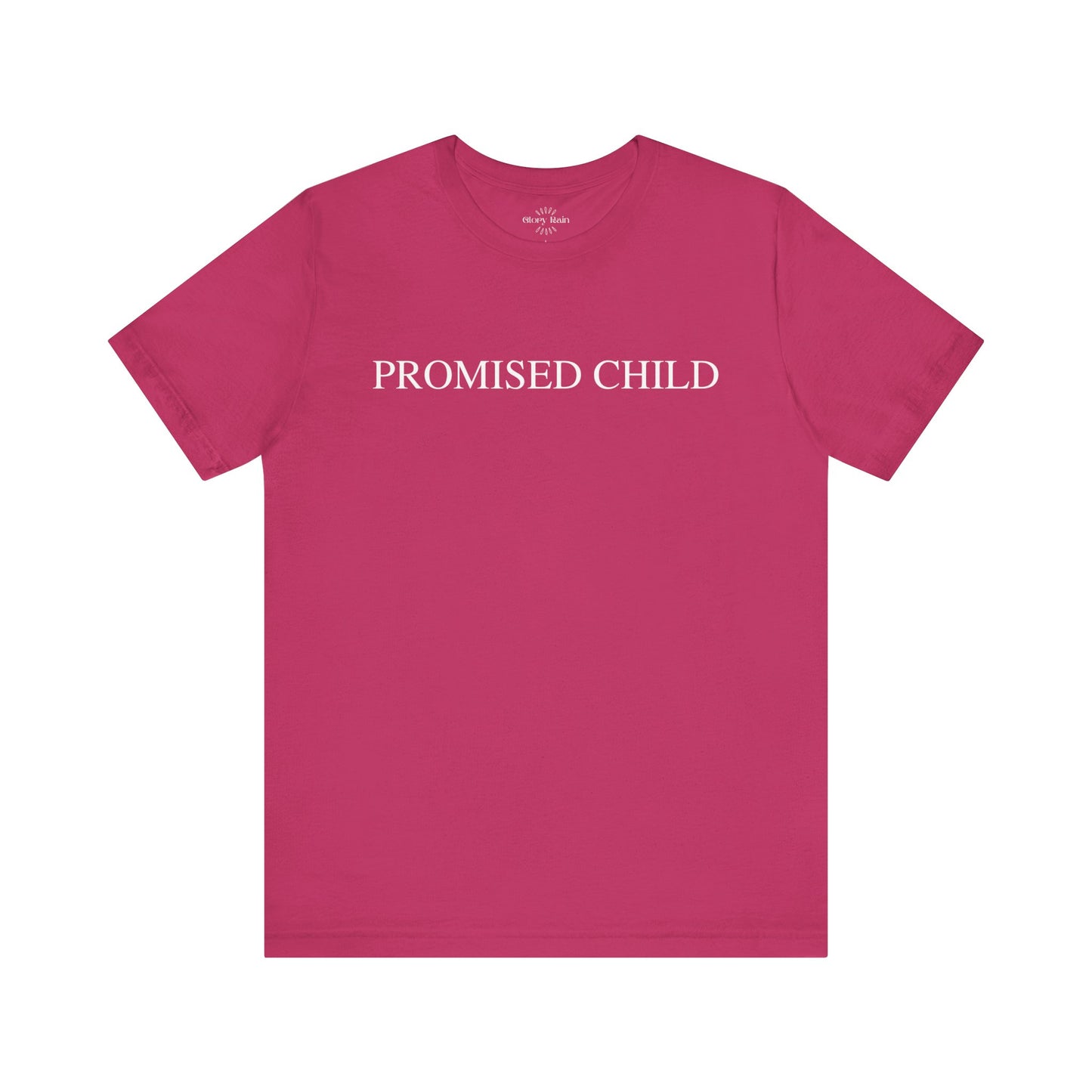 Promised Child T-shirt - Front and Back Designs