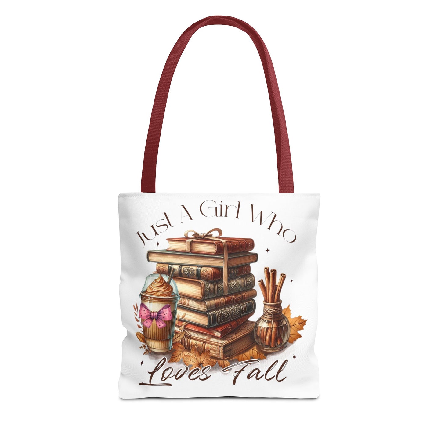 Just A Girl Who Loves Fall Fashion Tote Bag