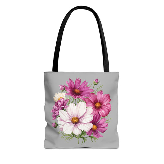 October Birth Flower (Cosmos) Fashion Tote Bag