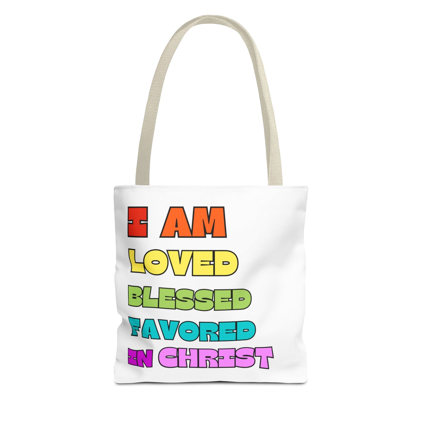 I Am Loved Fashion Tote Bag