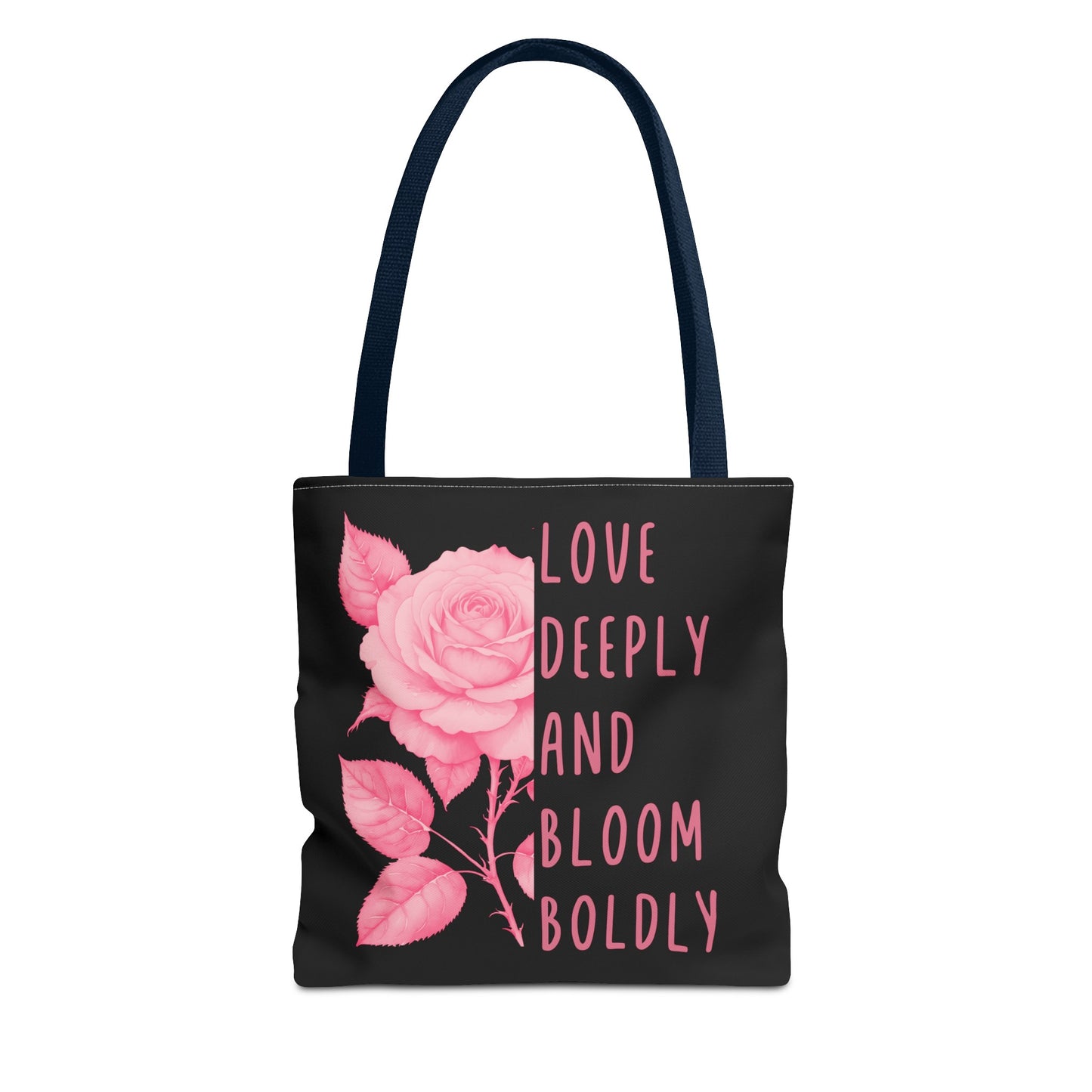 June Inspirational Birth Flower (Rose) Fashion Tote Bag