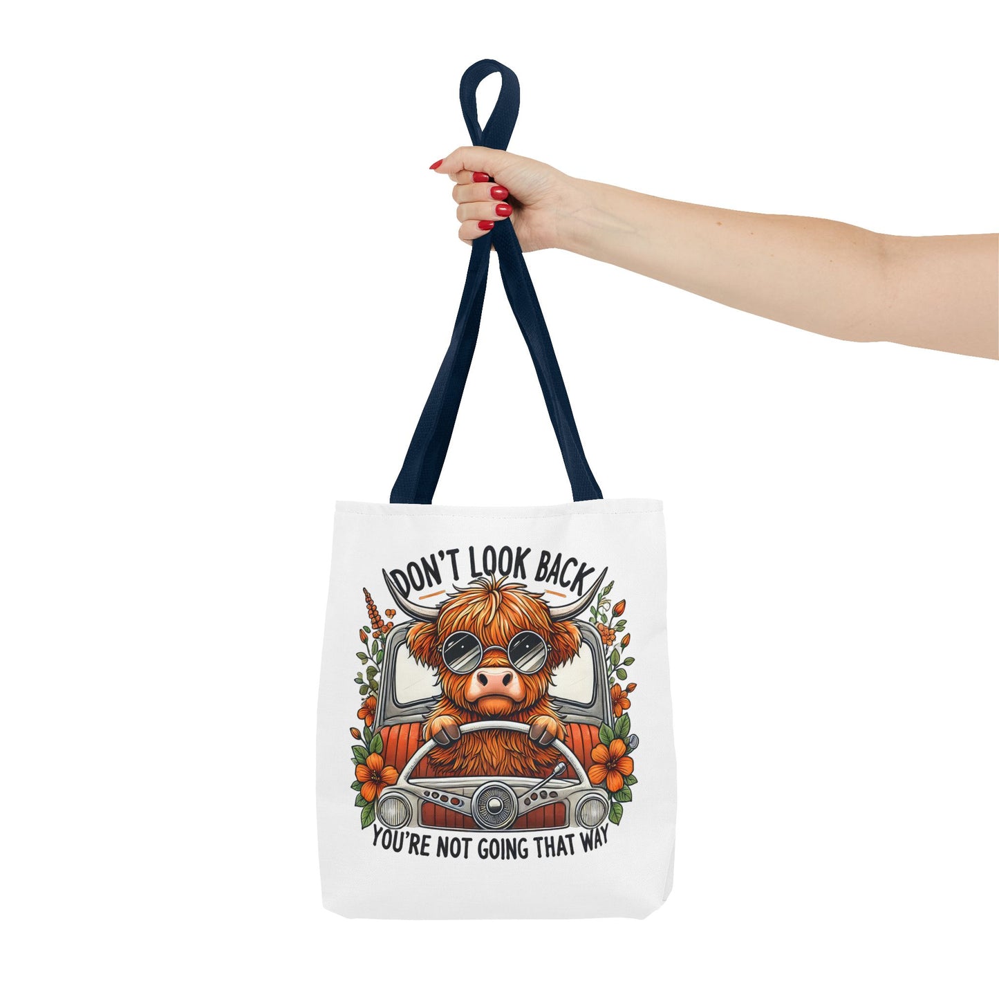 Don't Look Back Heifer Fashion Tote Bag