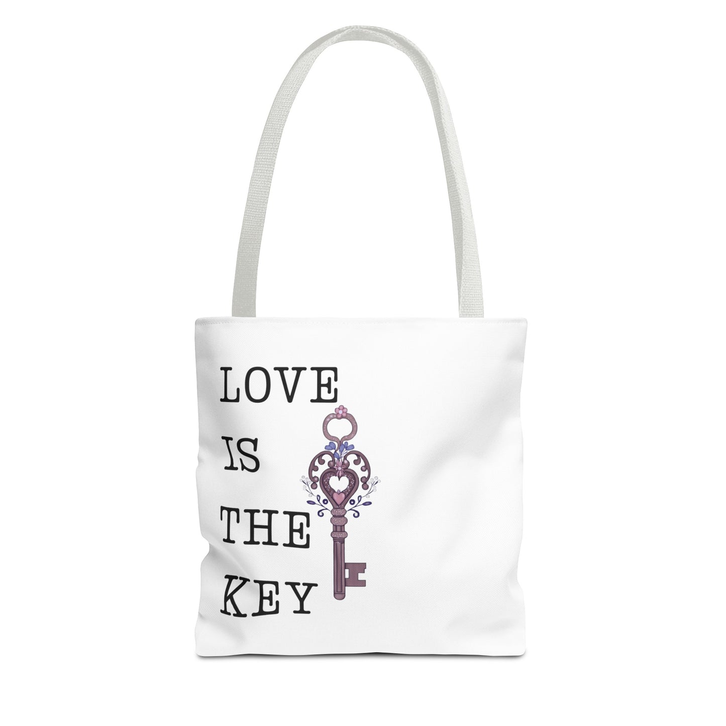 Love is the Key Fashion Tote Bag