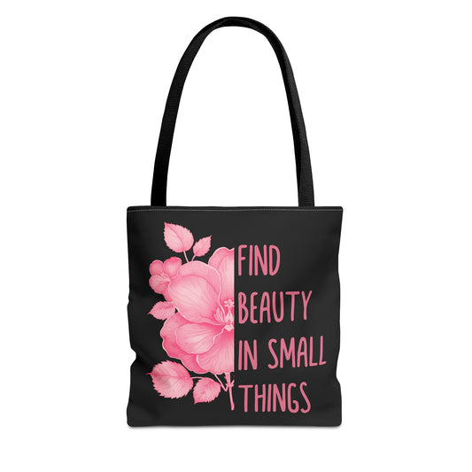 February Inspirational Birth Flower (Violet) Fashion Tote Bag