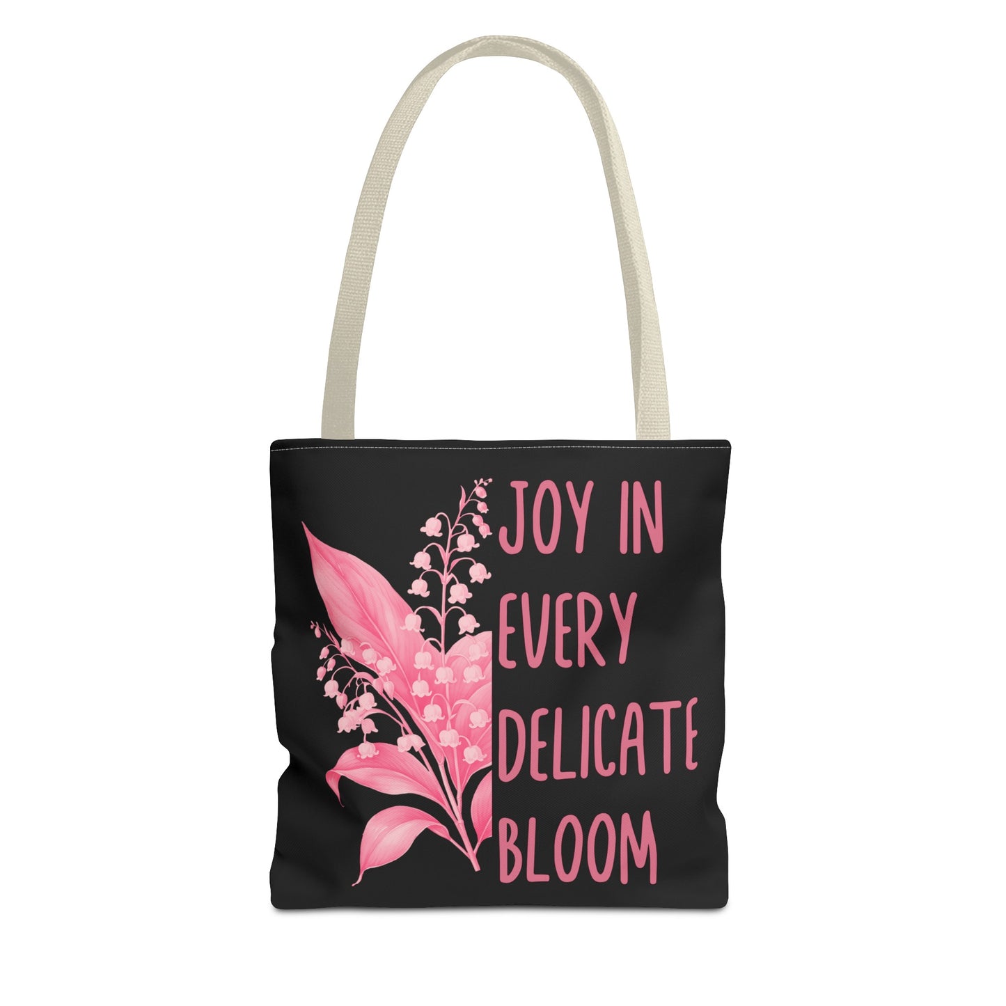 May Inspirational Birth Flower (Lily) Fashion Tote Bag