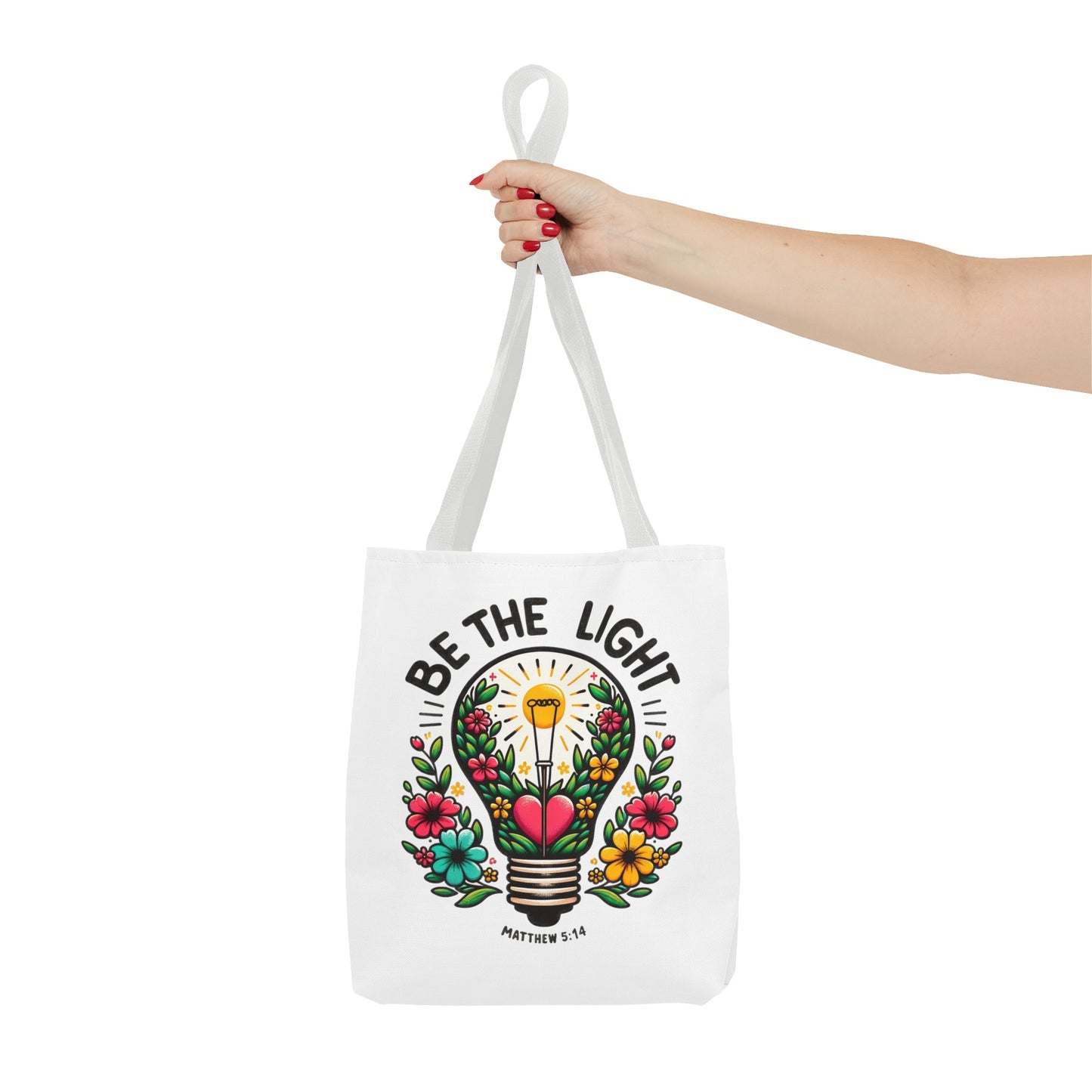 Be the Light Fashion Tote Bag