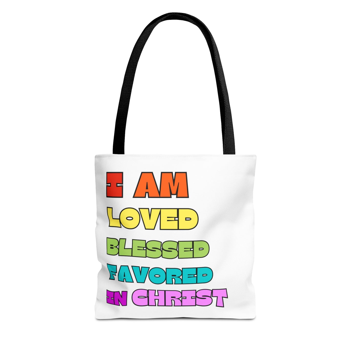 I Am Loved Fashion Tote Bag
