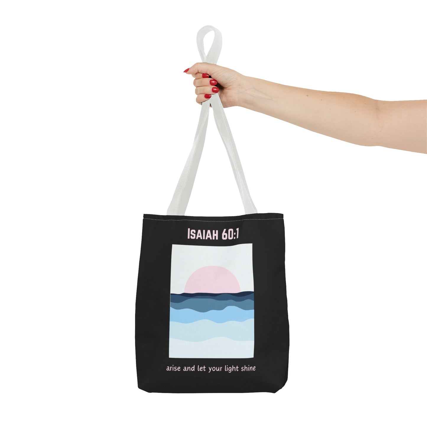 Arise and Let Your Light Shine Fashion Tote Bag