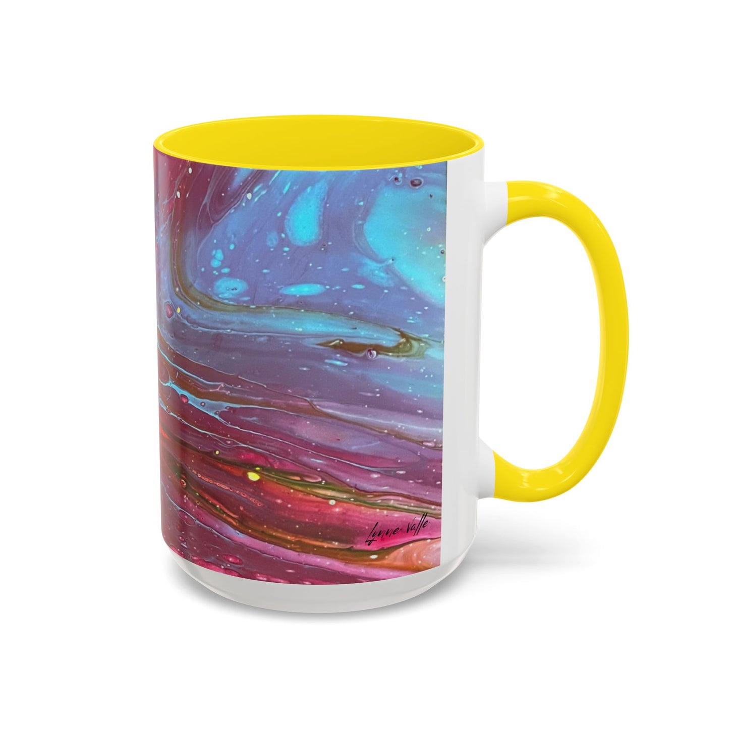 "Eternal Love" - Prophetic Fluid Art - 15 oz  Mug