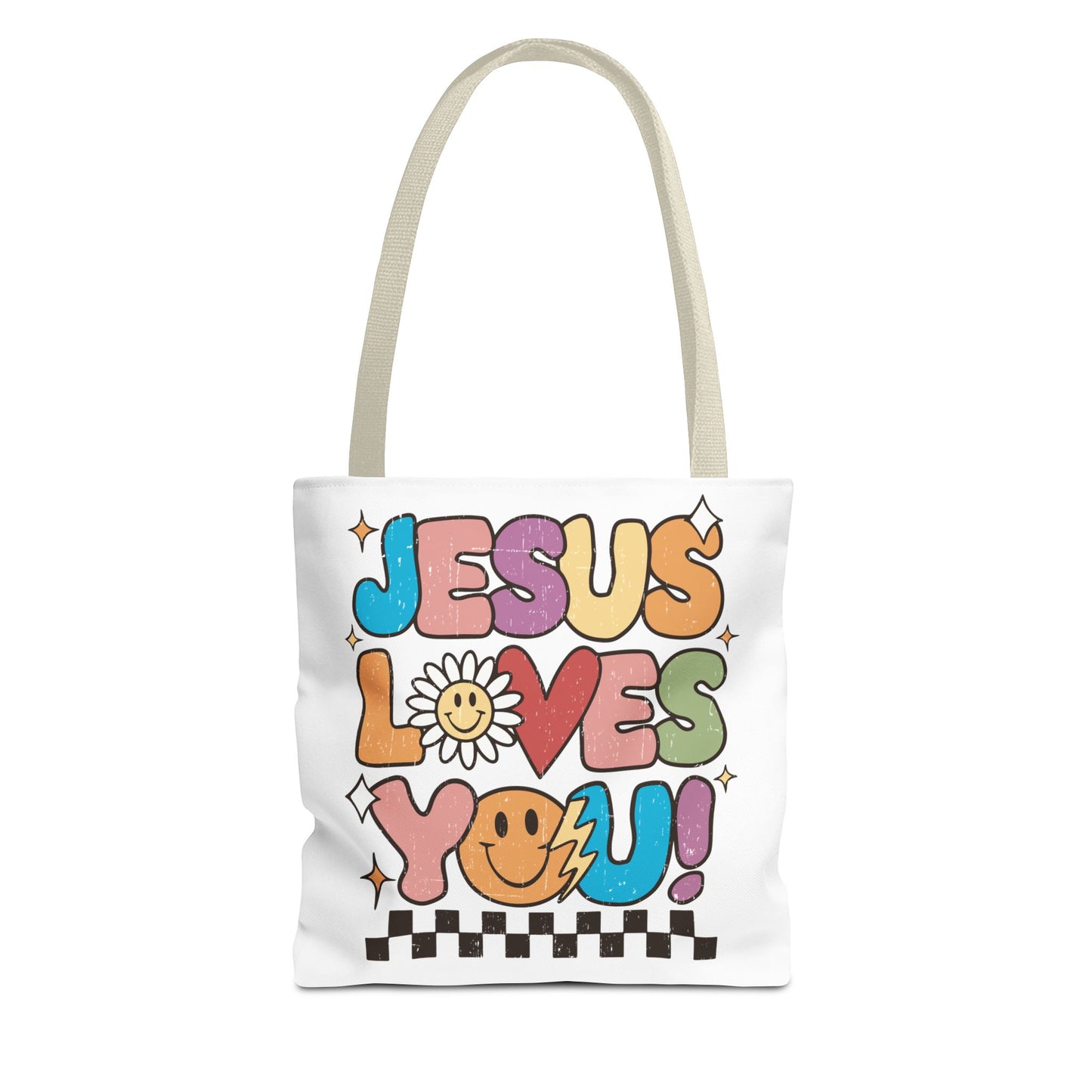 Jesus Loves You Fashion Tote Bag