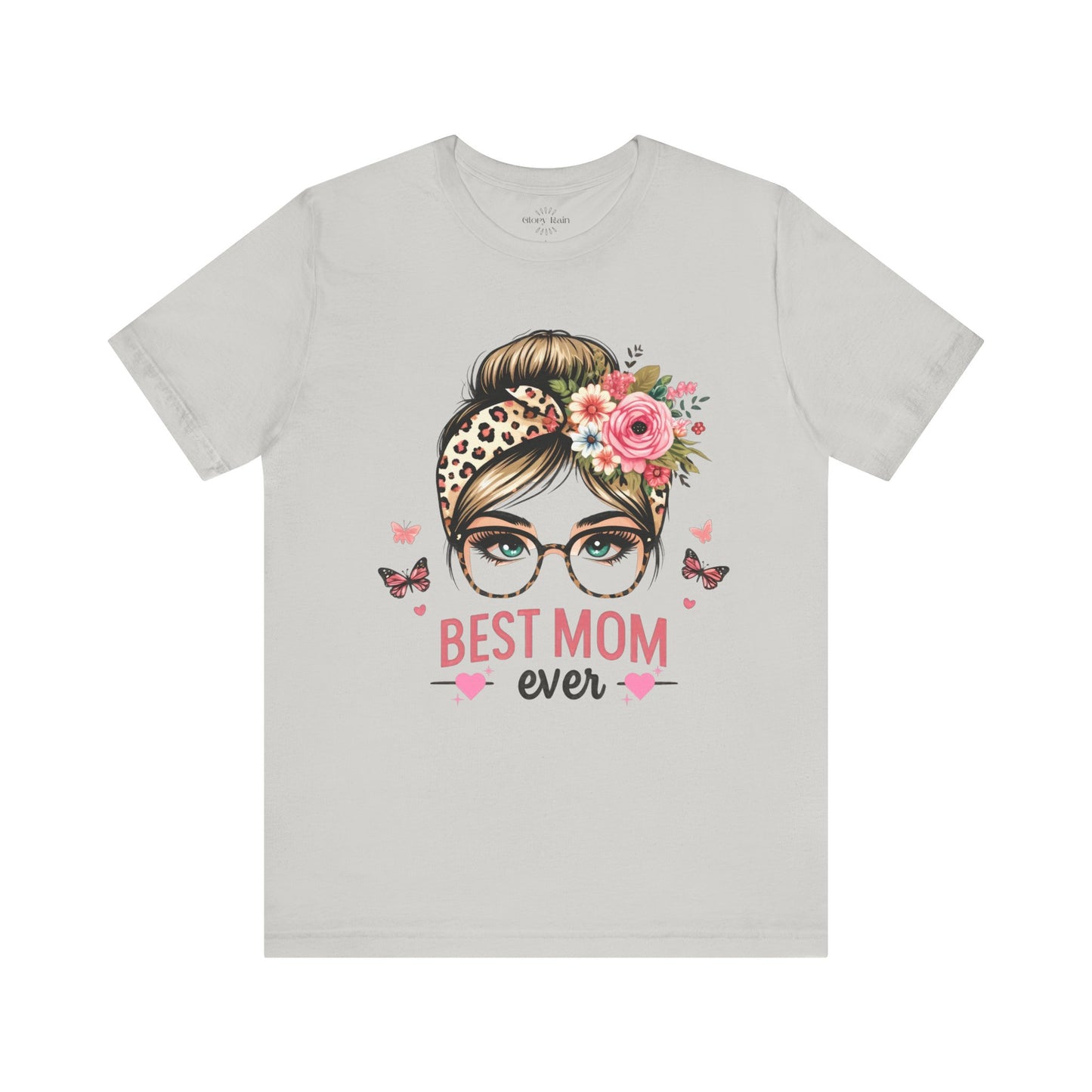 Best Mom Ever Hair Bun T-shirt