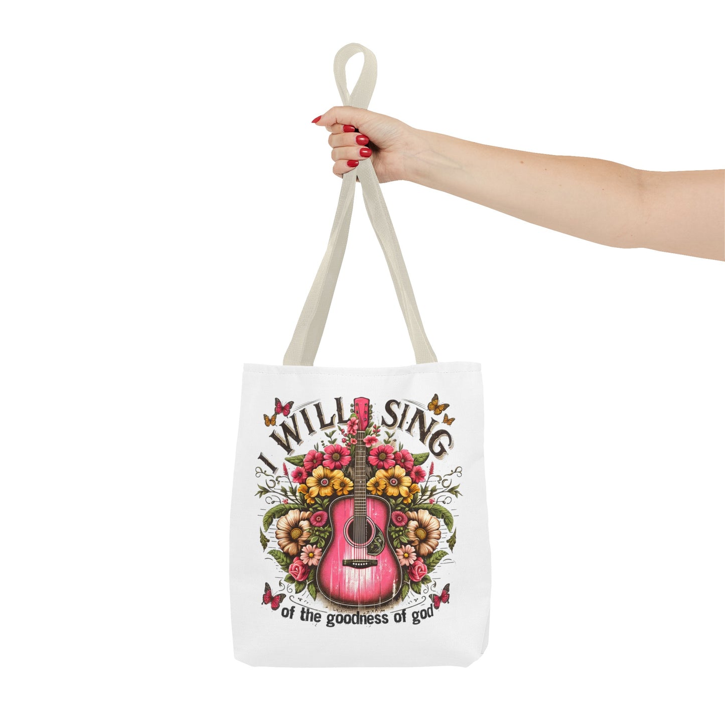 I Will Sing Fashion Tote Bag