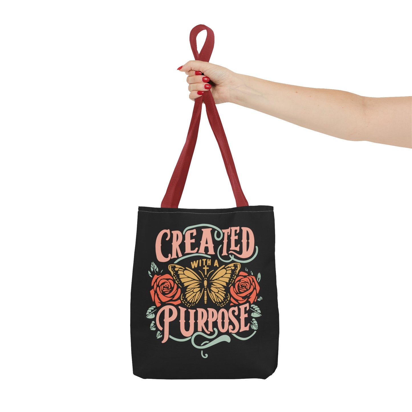 Created With A Purpose Fashion Tote Bag